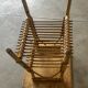 Bamboo and rattan side table with magazine rack – Years