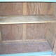 Old pine wood confectioner