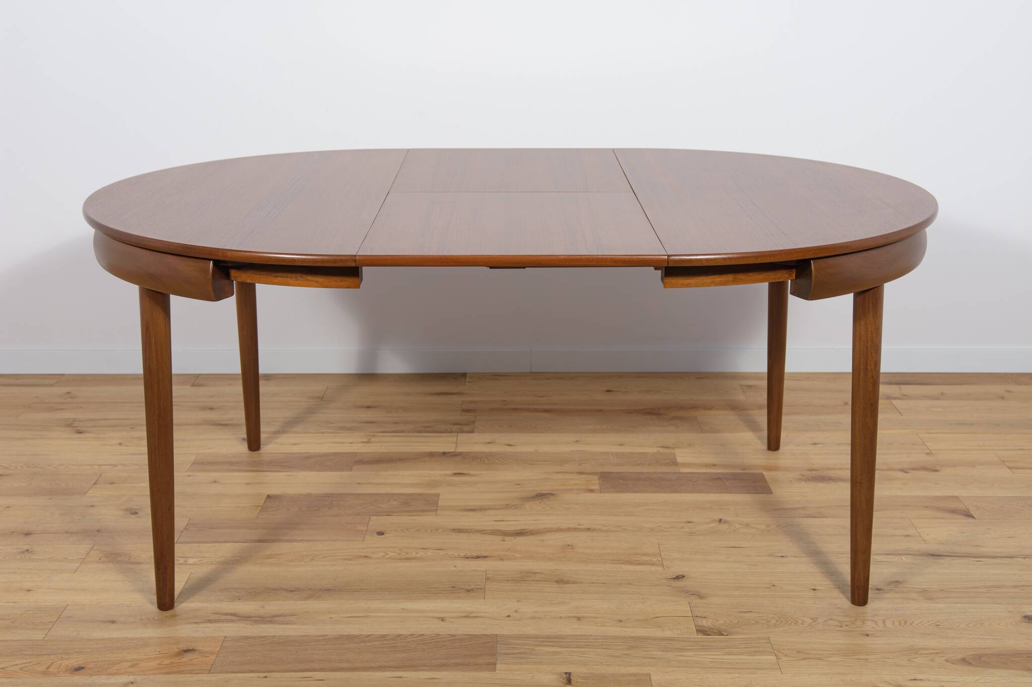 Mid-Century Teak Dining Table & Chairs by Hans Olsen for Frem Røjle, 1960s, Set of 5