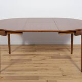 Mid-Century Teak Dining Table & Chairs by Hans Olsen for Frem Røjle, 1960s, Set of 5