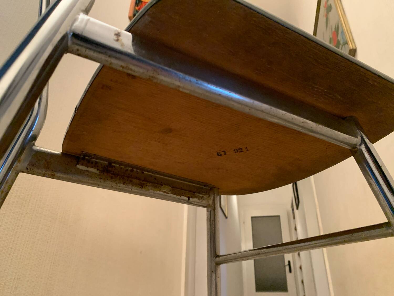 Pair of Formica chairs from the 1960s