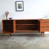 Scandinavian teak sideboard 198 cm