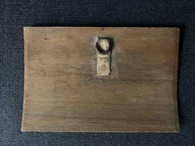 Small old signed painting, scene of cats, oil on panel, 1900