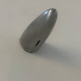 Pair of vintage wall lights, cast aluminum, France, 1980