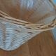 Braided wicker pot cover paper basket