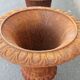 Pair of Medici type vase in cast iron