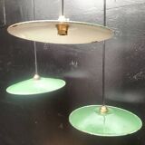 Enamelled sheet metal suspensions
