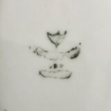 White Limoges porcelain gravy boat