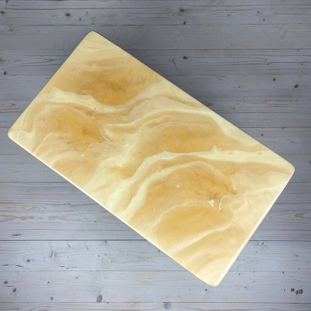 Beige mid-century coffee table, Italy, 1950s