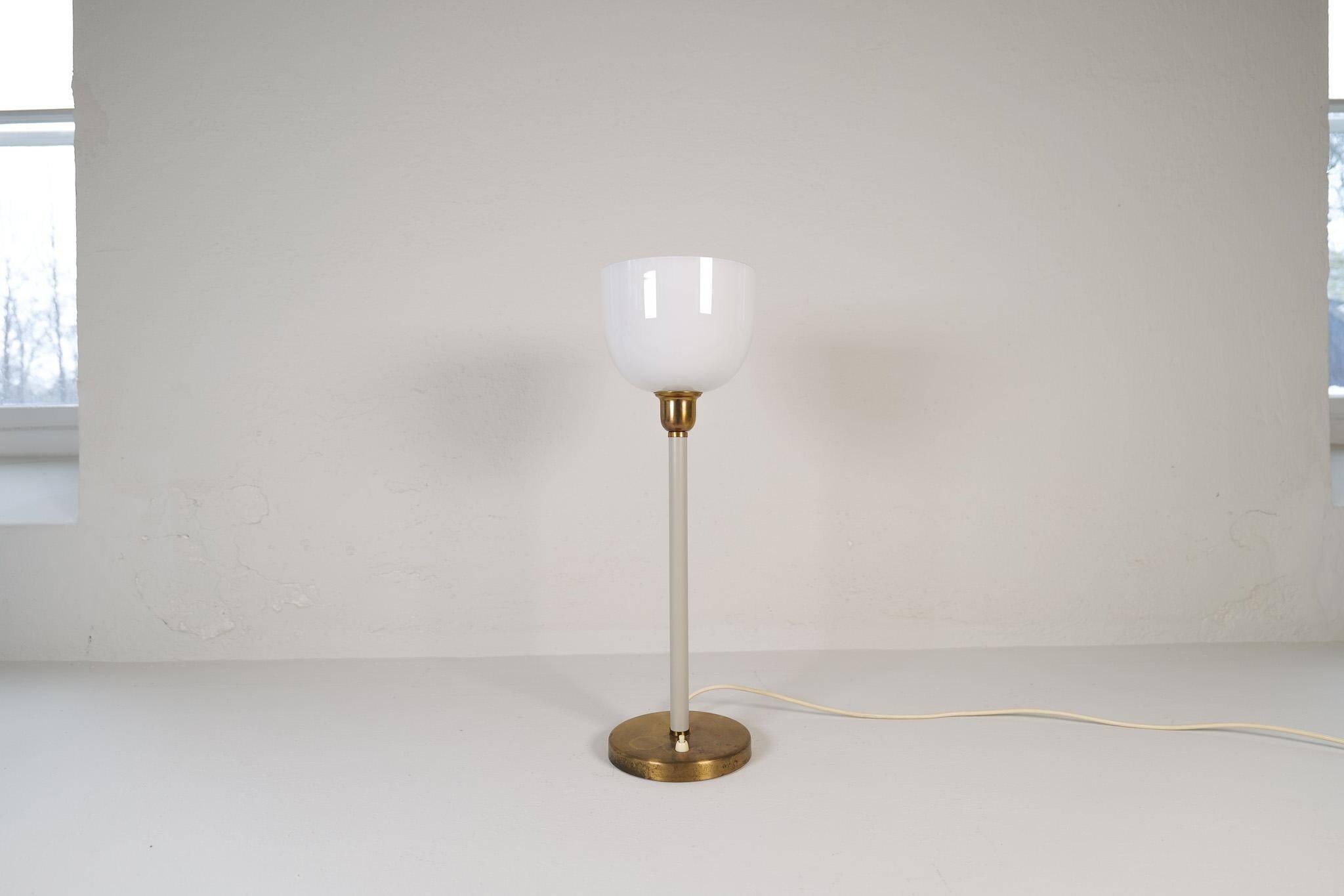 Mid-century modern table lamp ASEA Hans Bergström, Sweden, 1950s