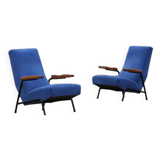 Pair of armchairs by Guy Besnard, 1950.