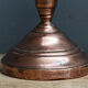 Paire de bougeoirs anciens, en cuivre
