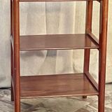 Teak sofa end table 1950 France