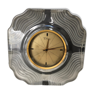 pendule en cristal Daum
