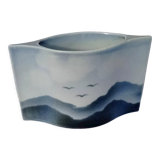 Virebent porcelain vase - Yves Mohy
