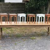 Set of six stools