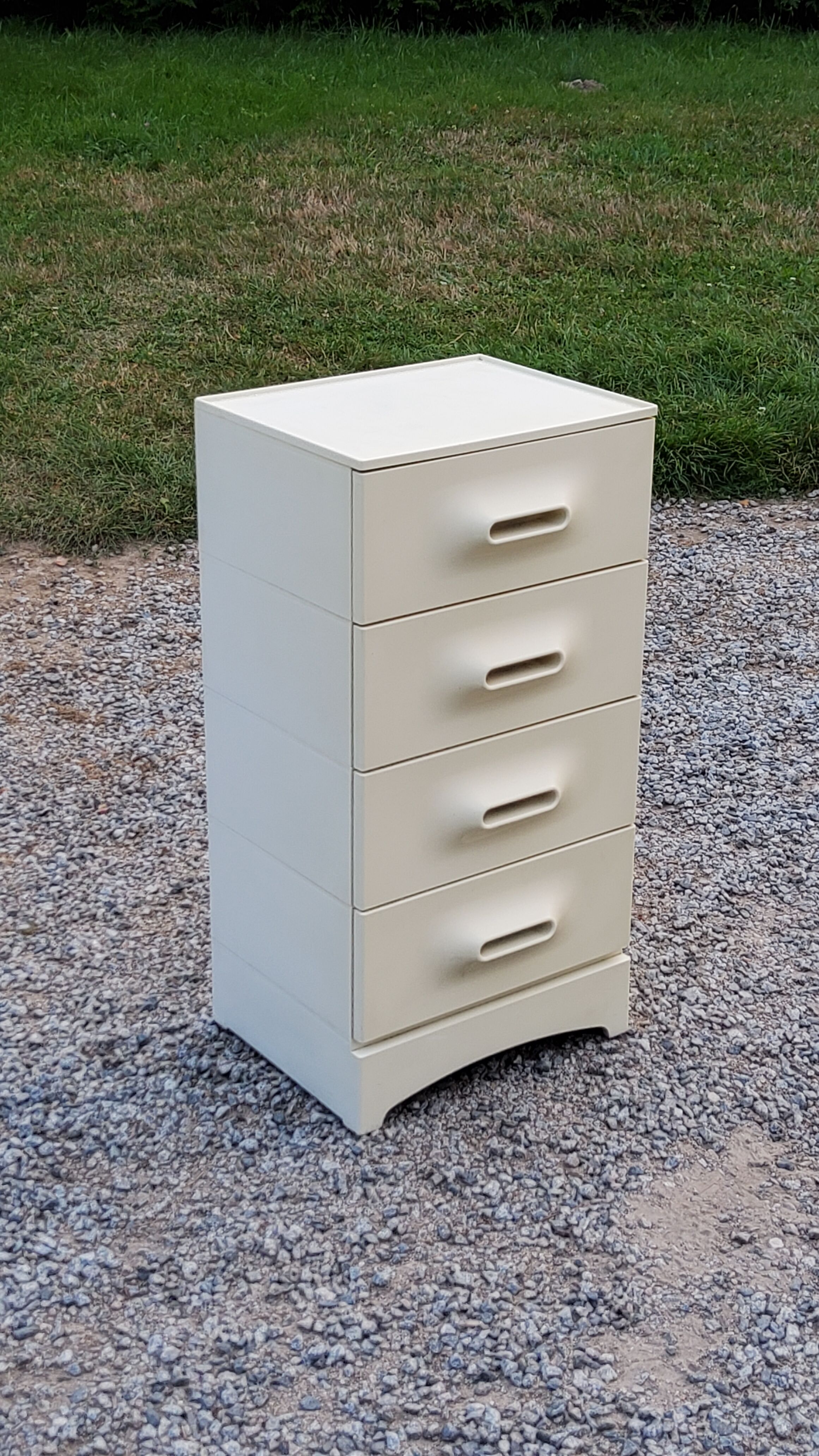 Marc Held chest of drawers in plastic from the 70s