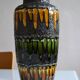 Scheurich Germany "Europ Linie" large ceramic vase Fat Lava 1970