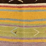 10x11 Yellow & Brown Ethnic Vintage Kilim Rug, 326x350Cm