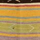 10x11 Yellow & Brown Ethnic Vintage Kilim Rug, 326x350Cm