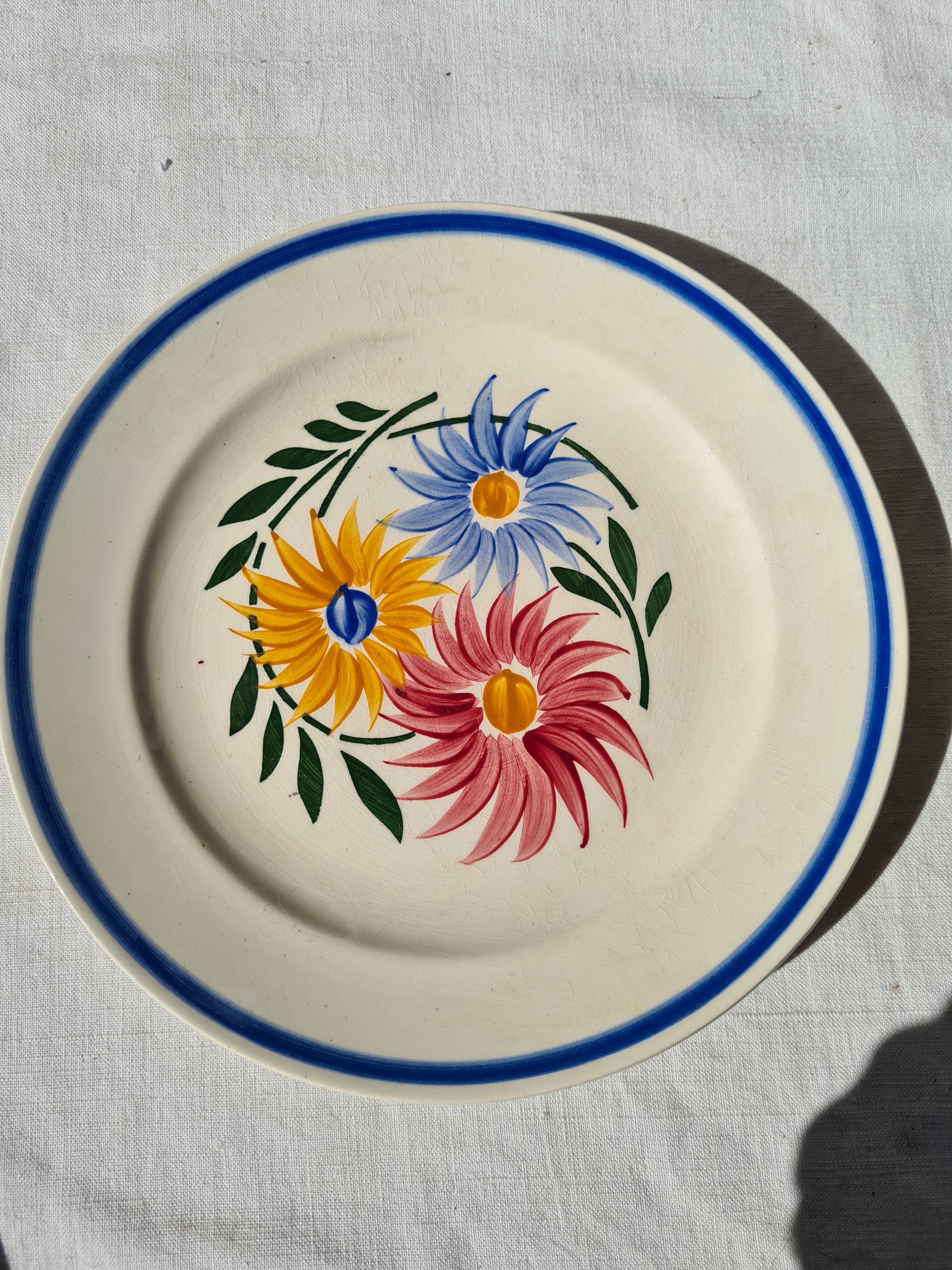Serie dessert plates Sarreguemines