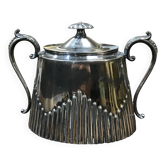 English silver plated sugar bowl