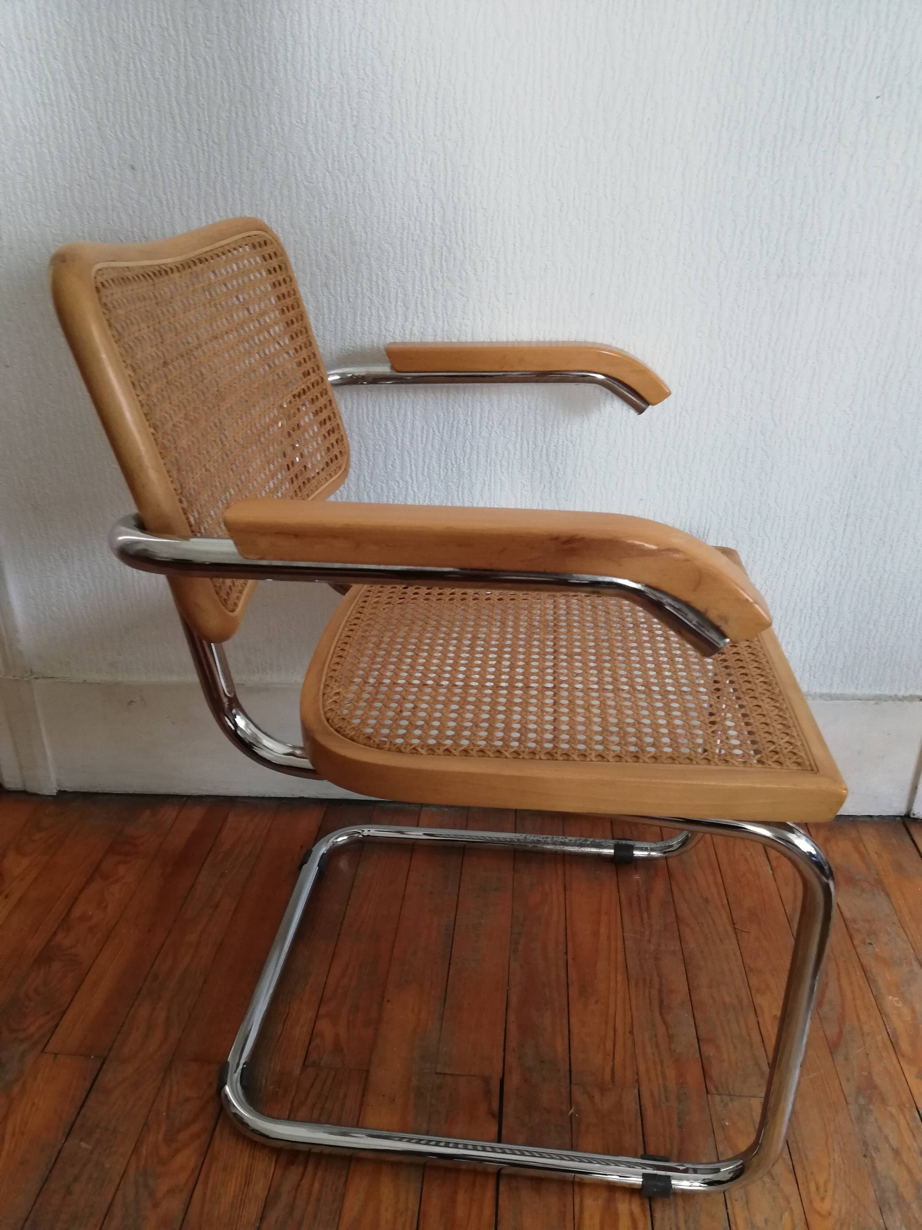 Chair cesca b64 Marcel Breuer 1970