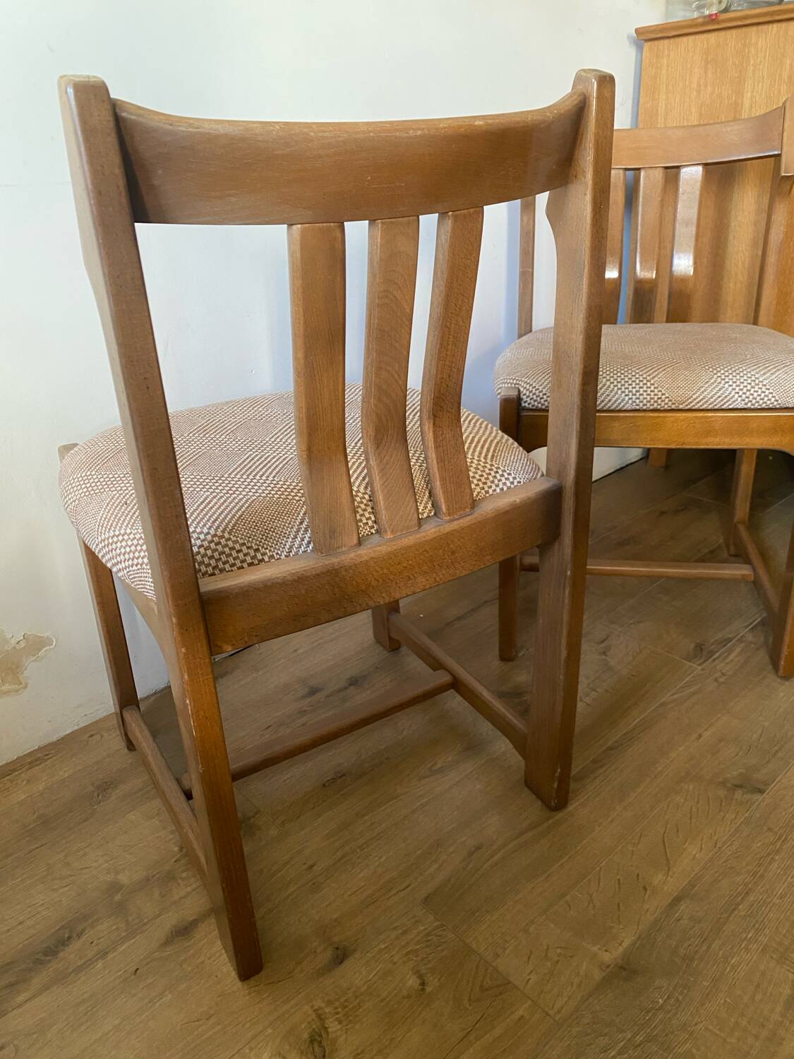 4 vintage Roche Bobois chairs 212