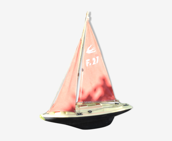Maquette bateau annees 60 vintage