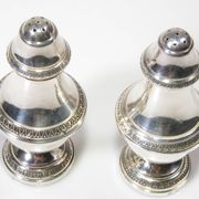 SALT AND PEPPER SHAKER FRENCH GOLDSMITH D.CREGUT PARIS