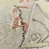 7x10 Cream Brown Oriental Vintage Area Rug, 203x308Cm SK 23587