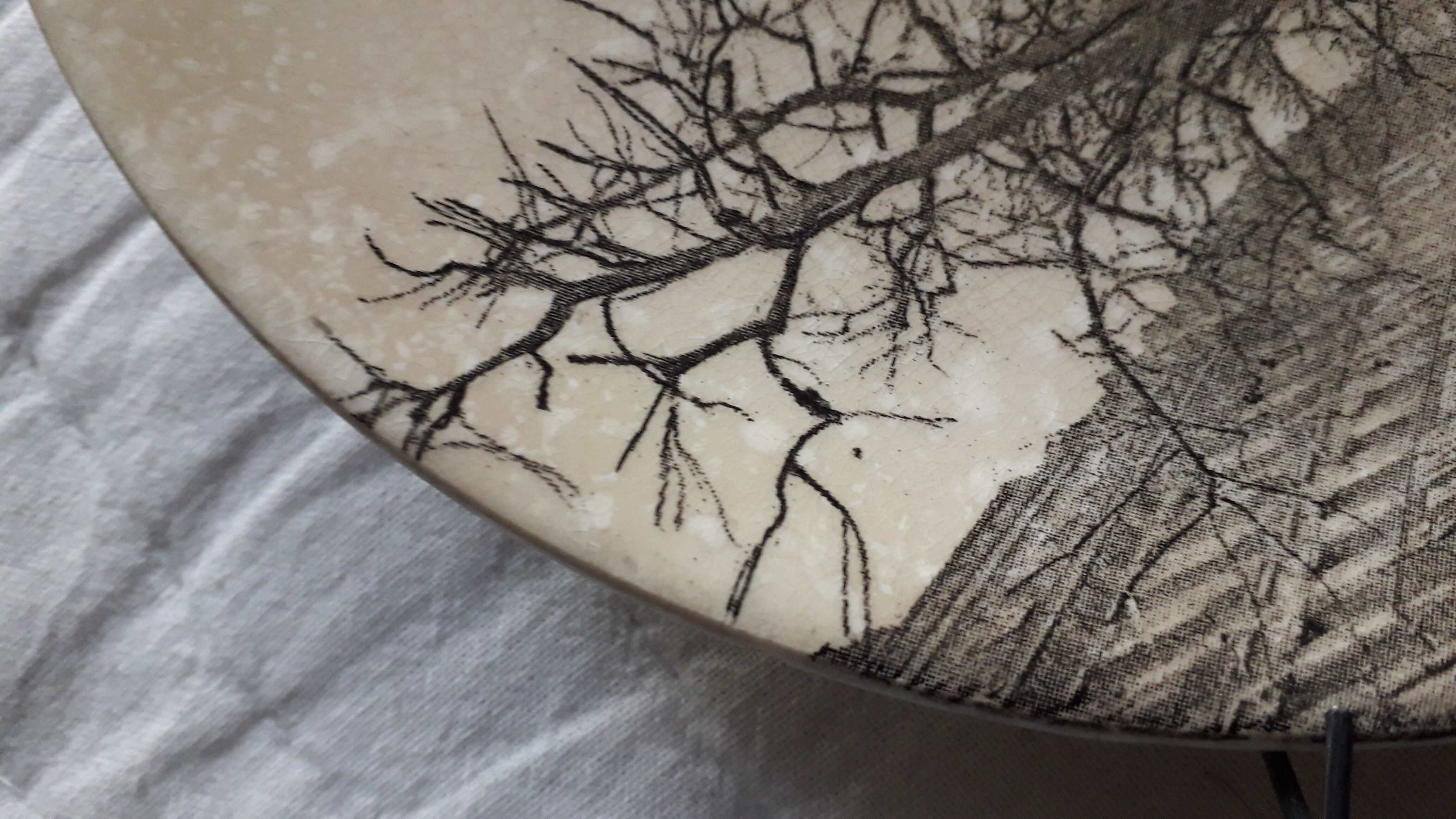 Decorative plate HBC CHOISY LE ROY