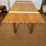 Extendable farmhouse table with 2 vintage leaves