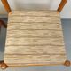 Pair of vintage Baumann chairs in wood and fabric from the 70s