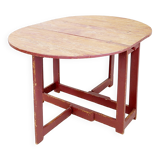 Vintage "Gateleg" Folding and Extendable Dining Table