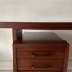 Mid-century modern Italian desk with 5 drawers, 1960s, Italy
