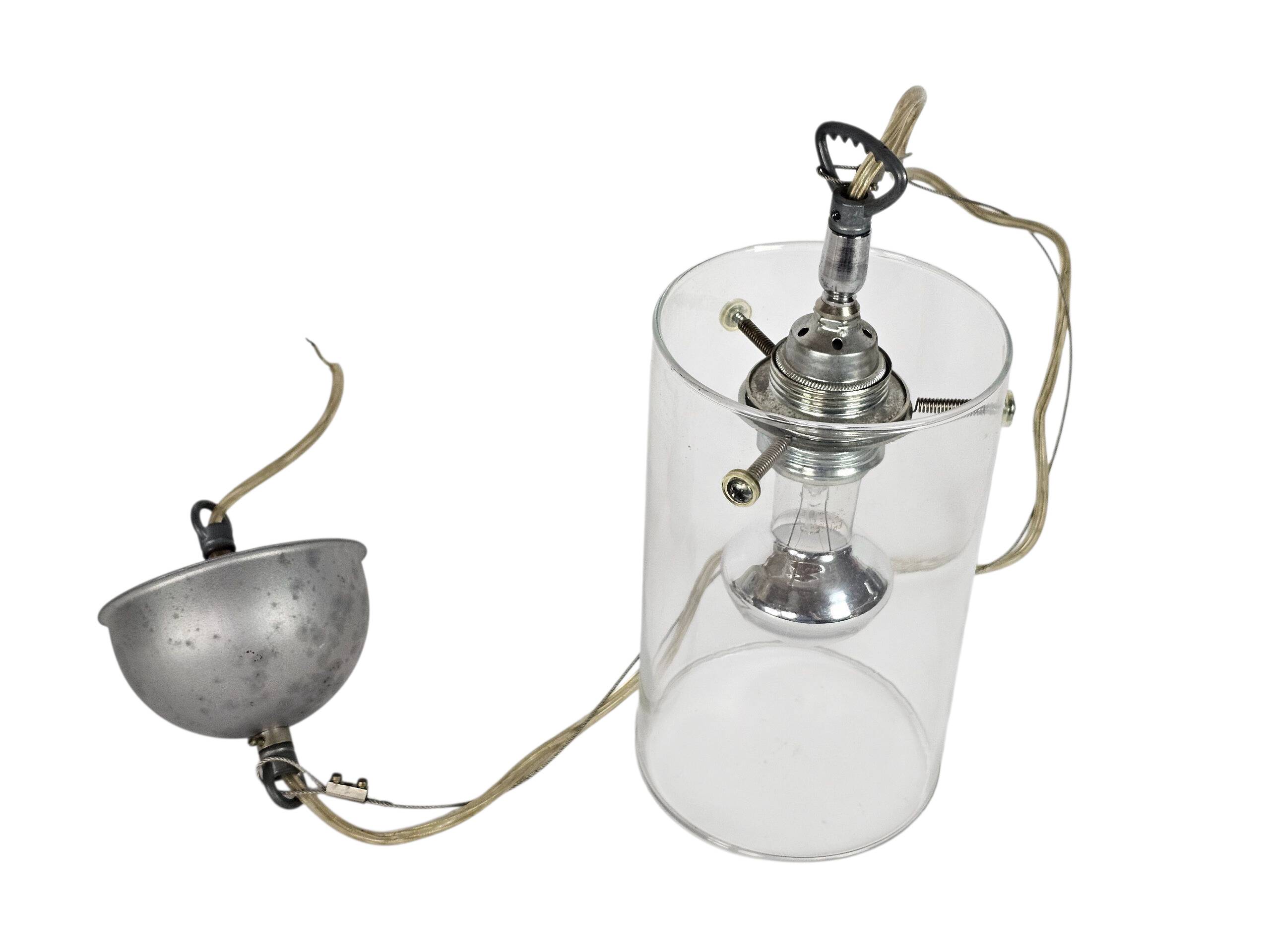 Dutch design - Pola International Amsterdam - hanging lamp - glass - metal