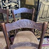 Suite of 6 chairs bistrot thonet 97