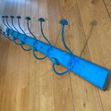 Wall-mounted coat rack with 7 hooks, length 191 cm