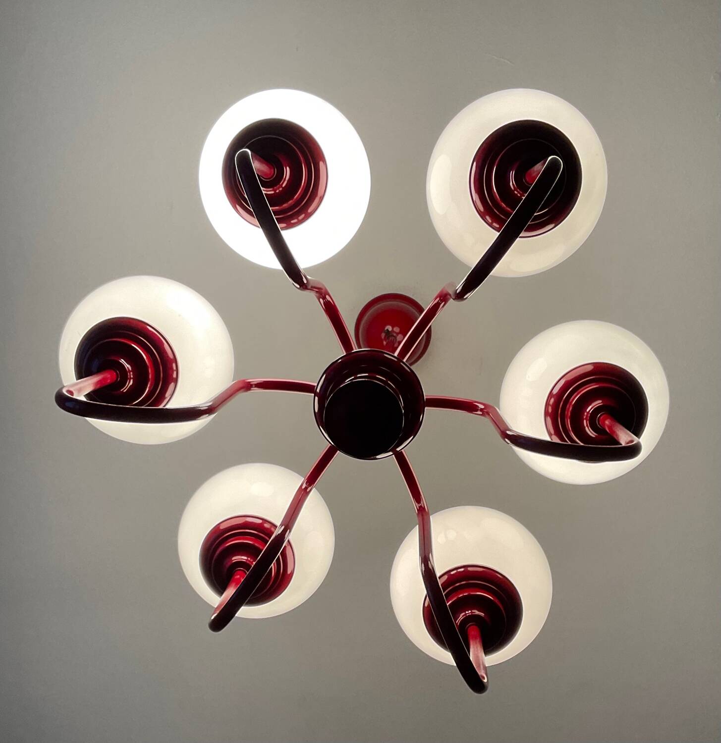 Kaiser Leuchten chandelier from the 70s-80s