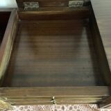 Dressing table, Louis XVI style mahogany side desk