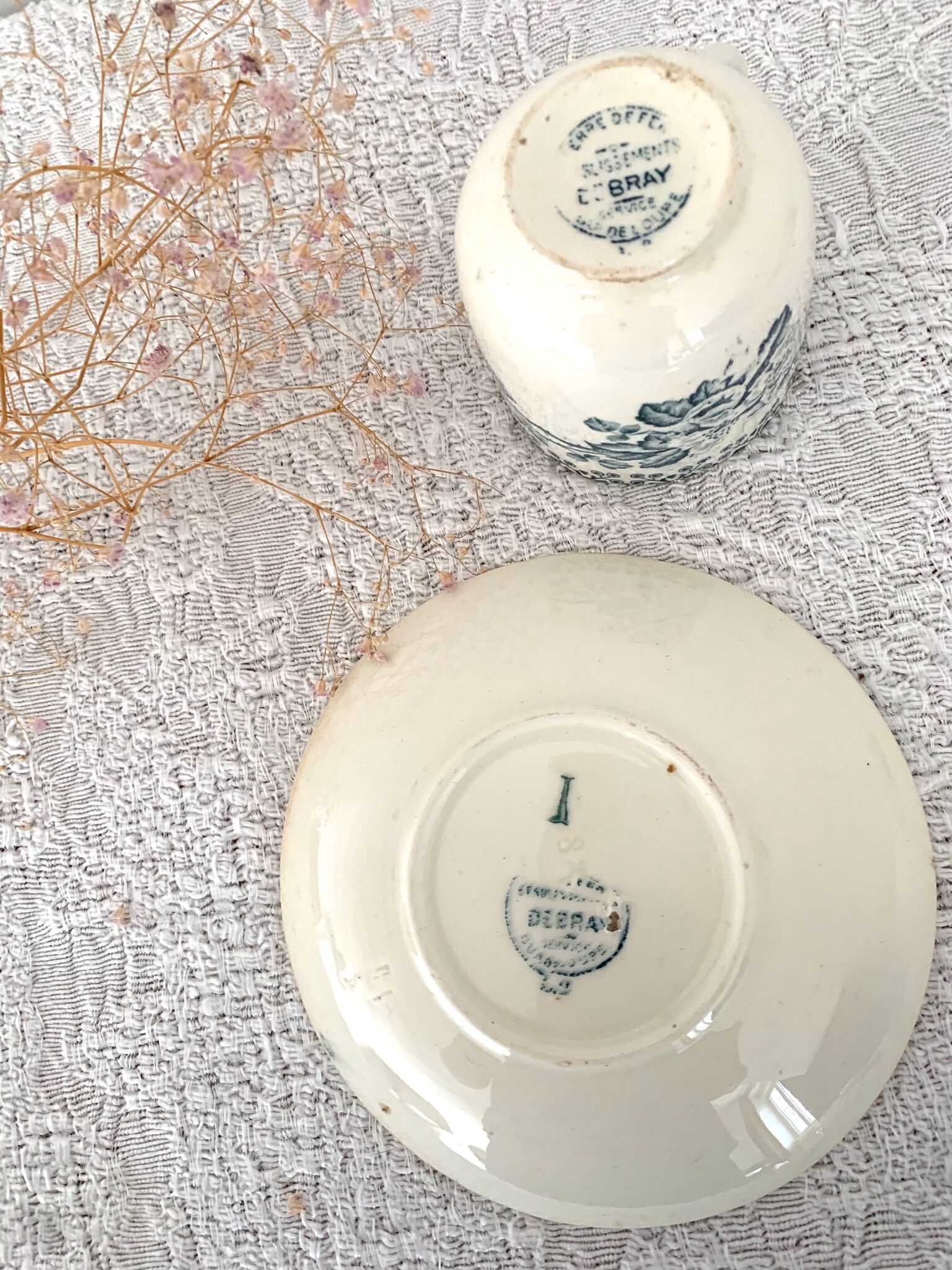Old cup and saucer