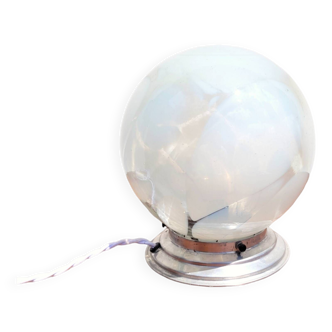 Lampe globe vintage verre Murano