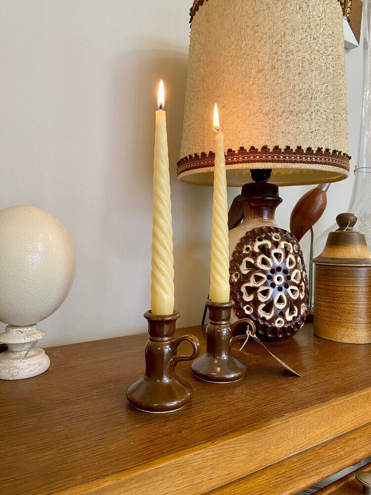 Cellar rat in brown glazed ceramic