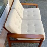 Scandinavian teak sofa from the 60s 70s vintage Danish design