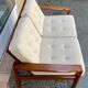 Scandinavian teak sofa from the 60s 70s vintage Danish design