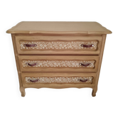 Commode 3 tiroirs bohème chic
