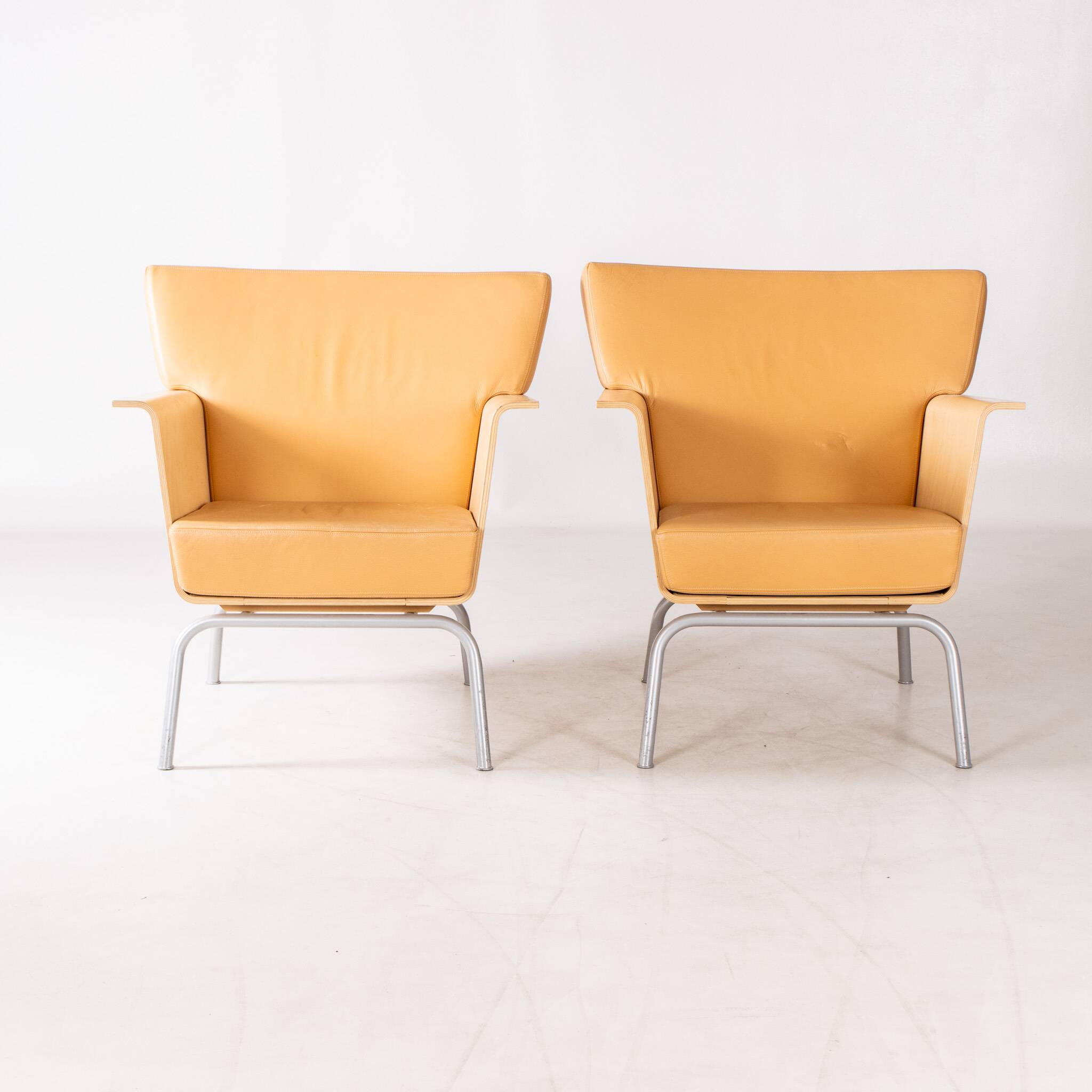 Pair of armchairs by Johansen Design Sweden