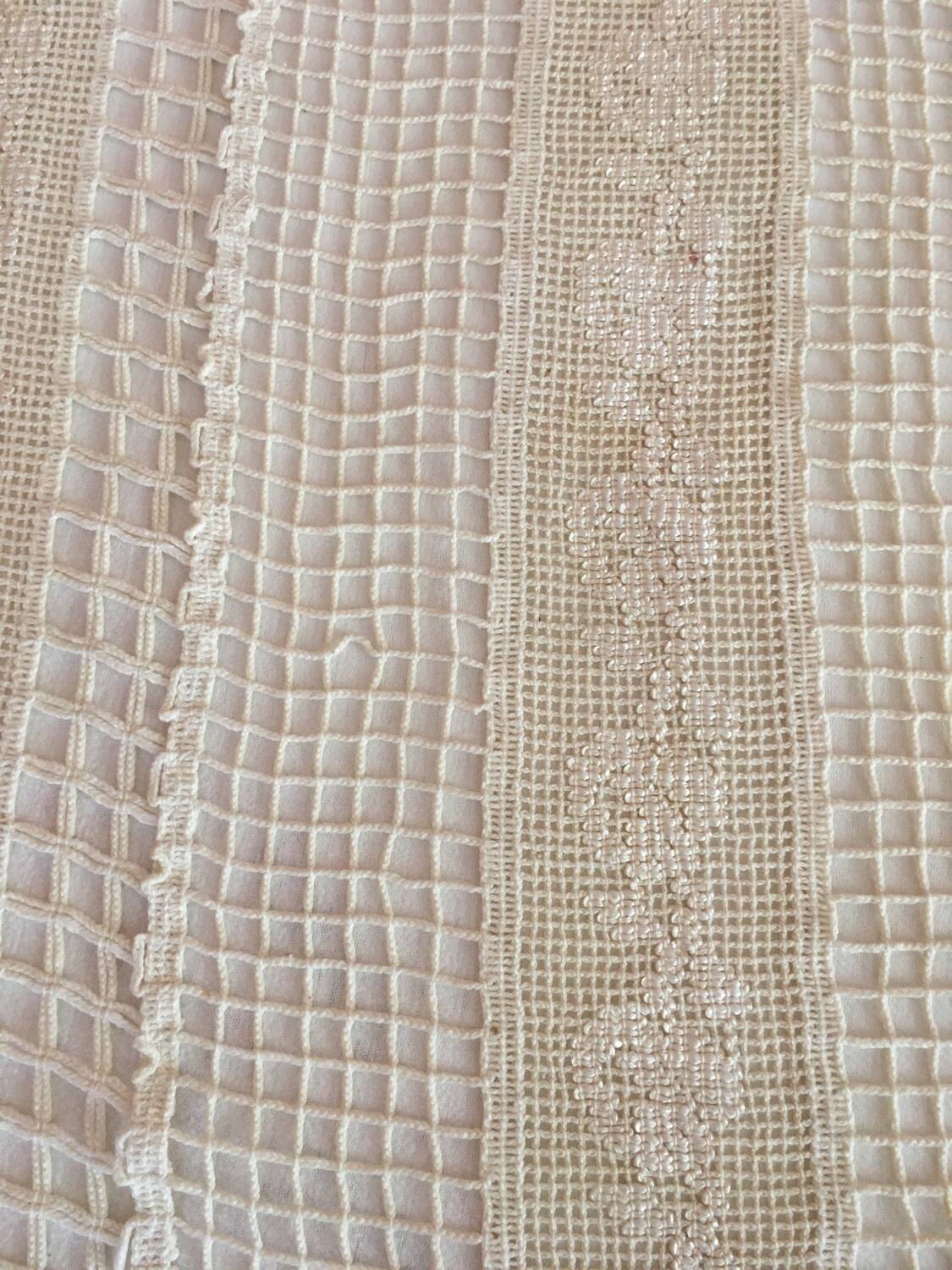 Vintage bedspread.