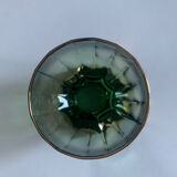 6 art deco glasses